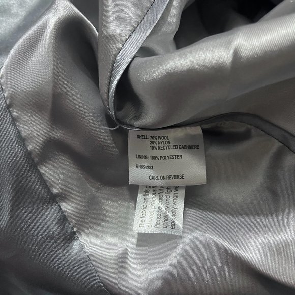 Calvin Klein Wool-Cashmere Double Breasted Pea Coat - Picture 13 of 17